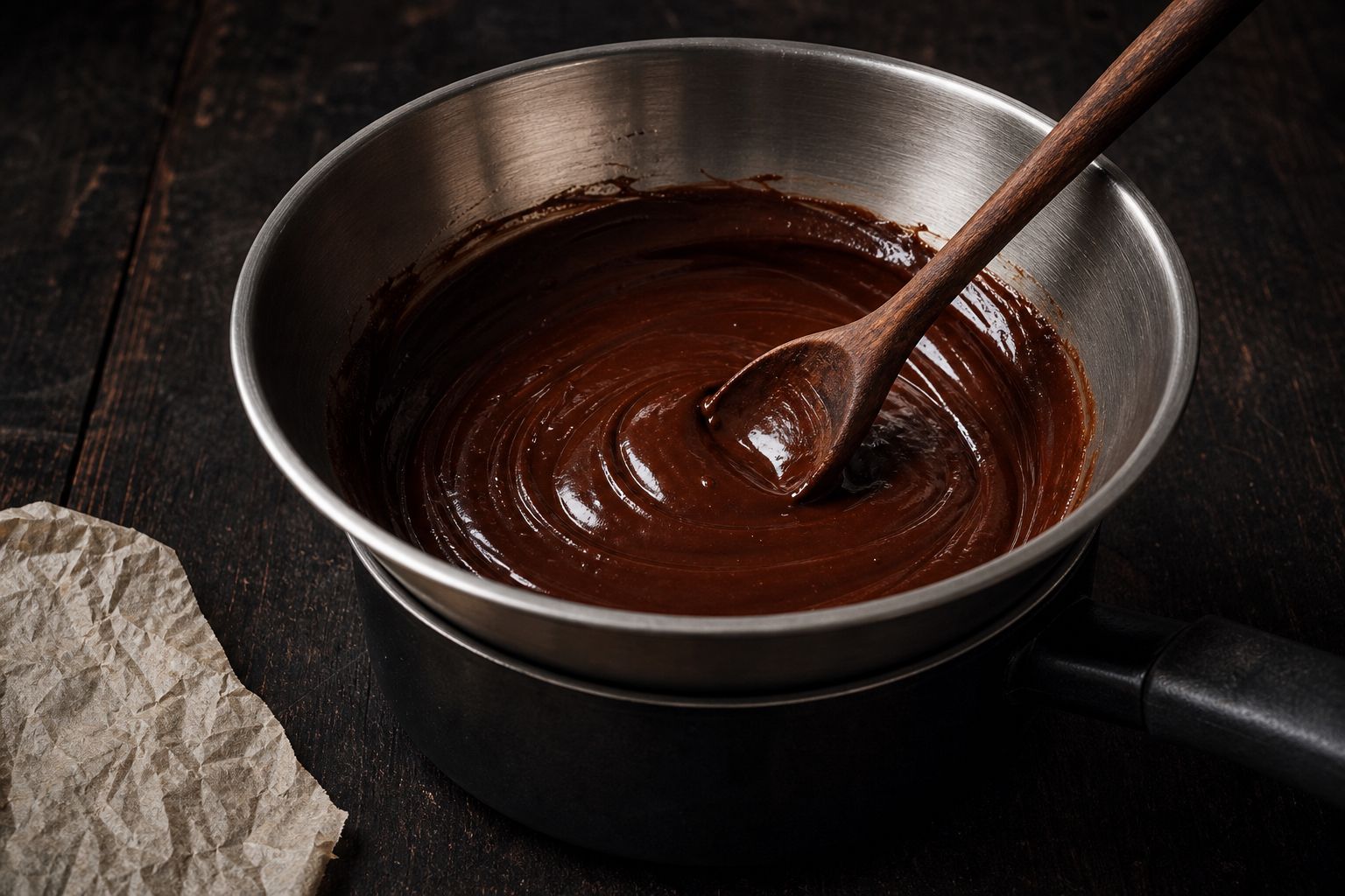 Glutenfri brownies, trin 2: smelt