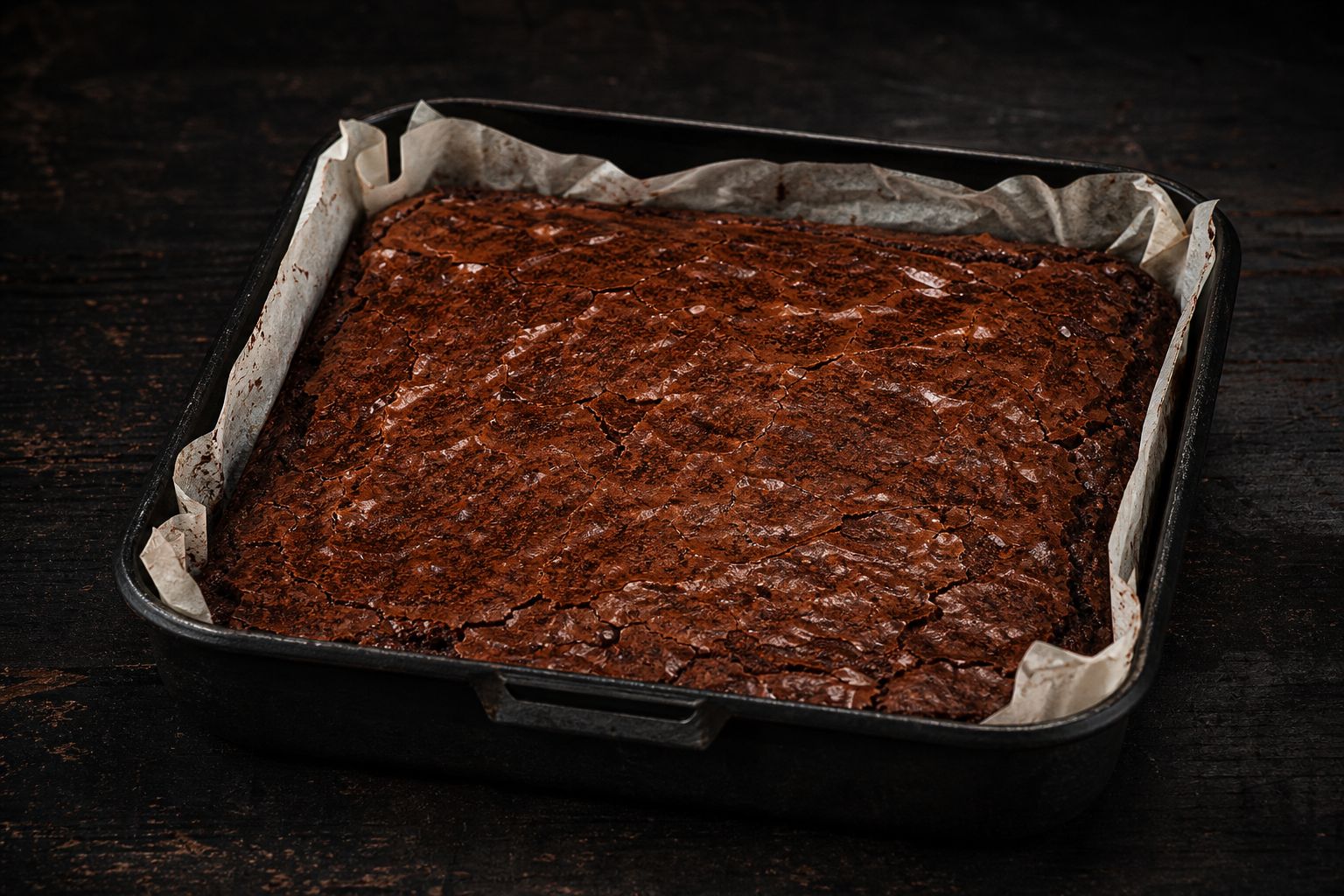 Glutenfri brownies, trin 6: køl helt af